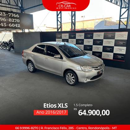 TOYOTA ETIOS 1.5 XLS SEDAN 16V FLEX 4P AUTOMÁTICO TOYOTA ETIOS 1.5 XLS SEDAN 16V FLEX 4P AUTOMÁTICO